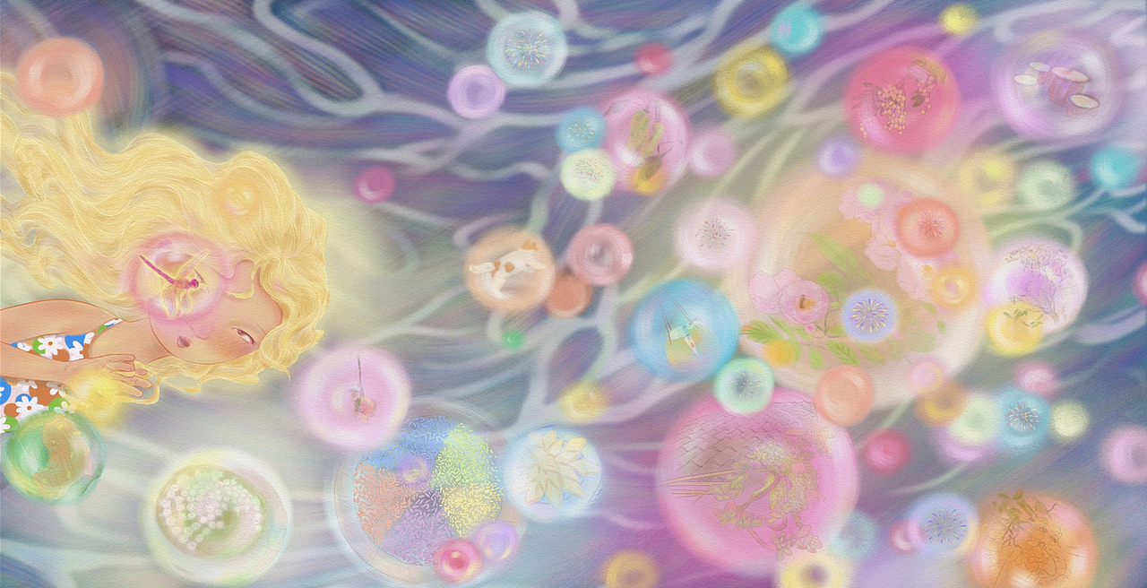 如果梦境足够真实到让人沉溺（图ZMzM5MzYyMDYw） - 艺术插画 - 站酷设计师一小块玻璃原创素材 - 站酷ZCOOL