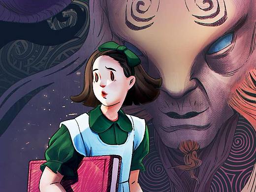 周画电影打卡——潘神的迷宫（个人主页-ZNDM5NDQyODQ=） - 创作习作 - 站酷设计师石小榴HUA原创素材 - 站酷ZCOOL