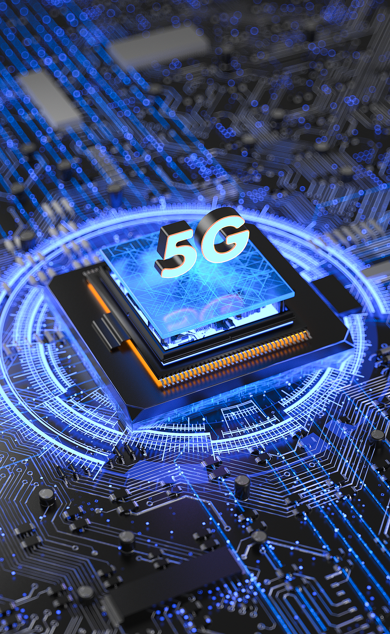 建模渲染(电路板)