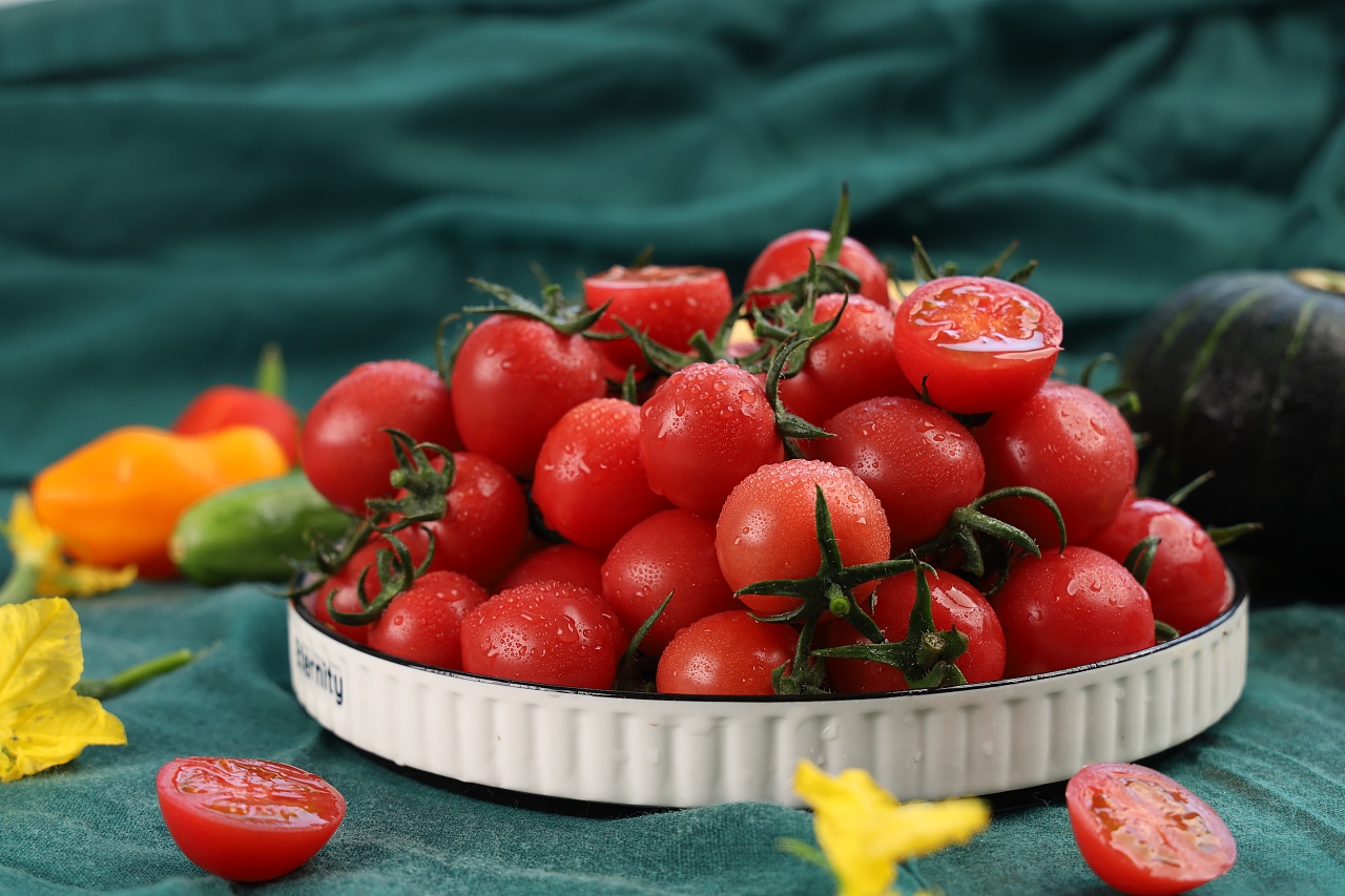 电商主图详情拍摄蔬菜番茄