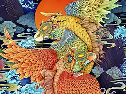 山海经异兽之蠃鱼