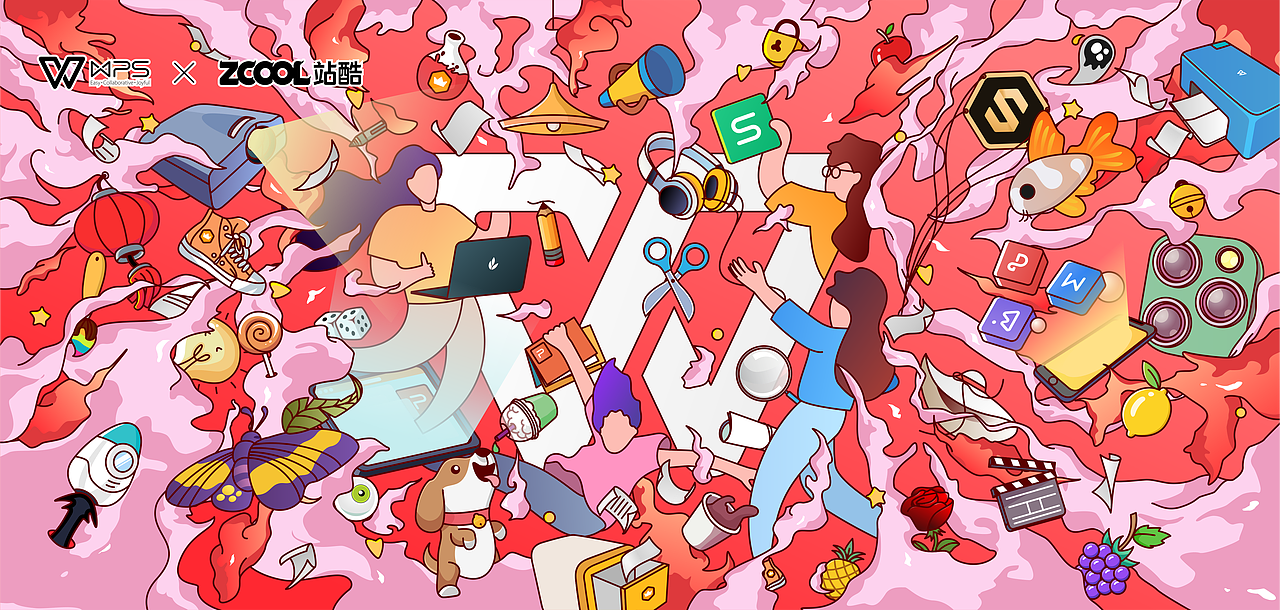 WPS家族（图ZMjY2ODgxNDk2） - 图案 - 站酷设计师MineMineMine原创素材 - 站酷ZCOOL