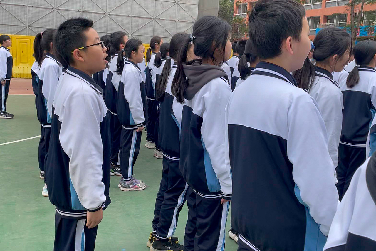 《素质训练营》初一年级4班活动风采