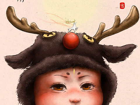 超萌系列二十八星宿之张月鹿