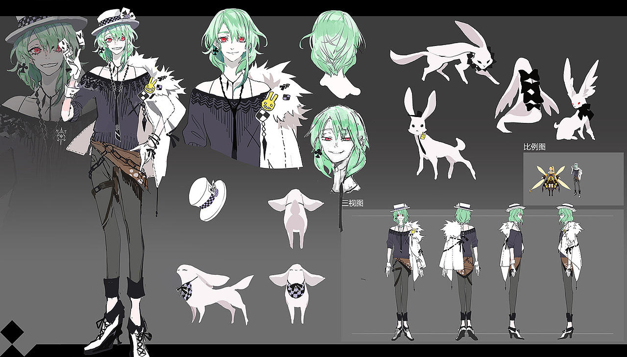 《永远的7日之都》角色设计（图ZMjA1MjUyNjA4） - 游戏/娱乐 - 站酷设计师马吉马吉工作室原创素材 - 站酷ZCOOL