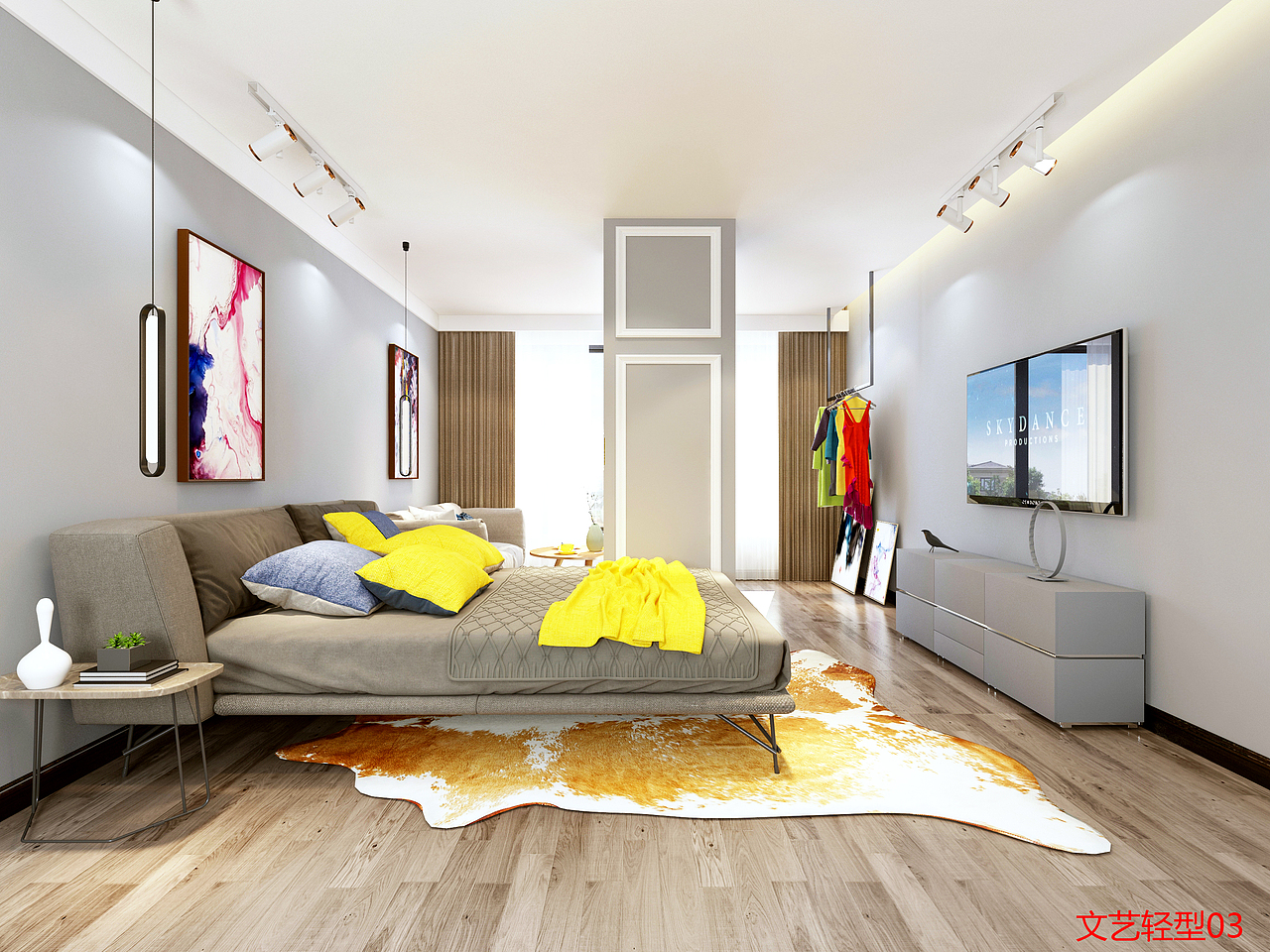 工业风后现代北欧风艺术格调酒店（图ZMTMzOTI5ODE2） - 家装设计 - 站酷设计师鬼才酒店设计师原创素材 - 站酷ZCOOL