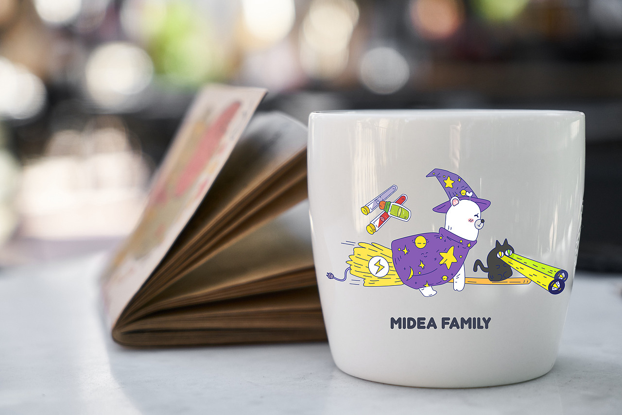 Midea faimly-魔法SHOW（图ZMTU0MjE0Mzg4） - 图案 - 站酷设计师物体原创素材 - 站酷ZCOOL