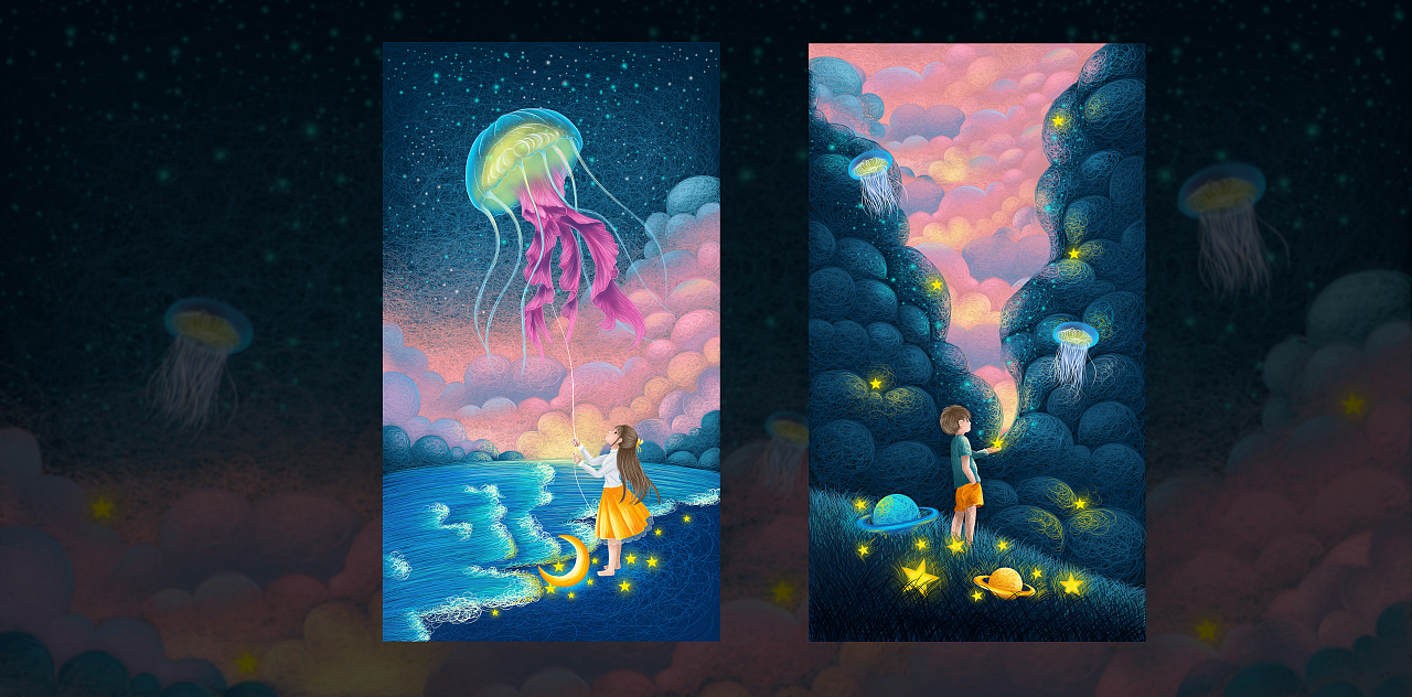 繁星|平面|海报|夏沫雨天 - 原创作品 - 站酷 (zcool)