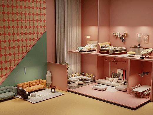 家裝節(jié)渲染海報分享（個人主頁-ZNDM5ODE1MjA=） - 建筑/空間 - 站酷設(shè)計師97年的白寸衫原創(chuàng)素材 - 站酷ZCOOL