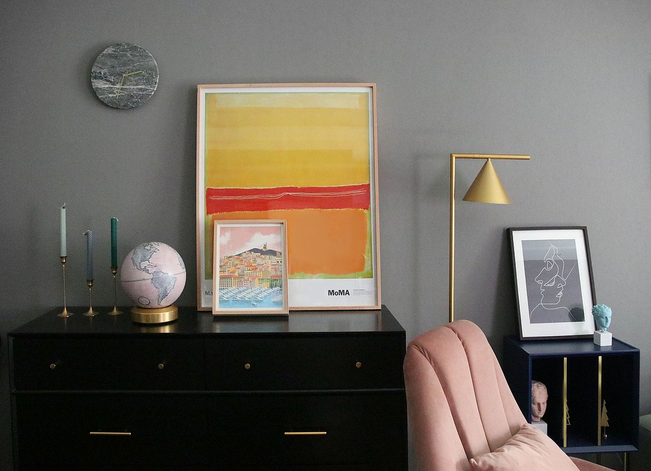 高级灰+高级绿打造最纯正的北欧风