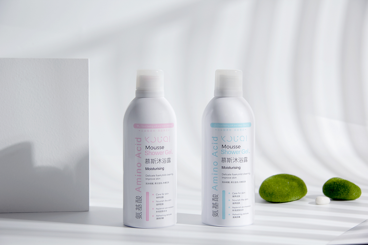 慕斯沐浴露实拍