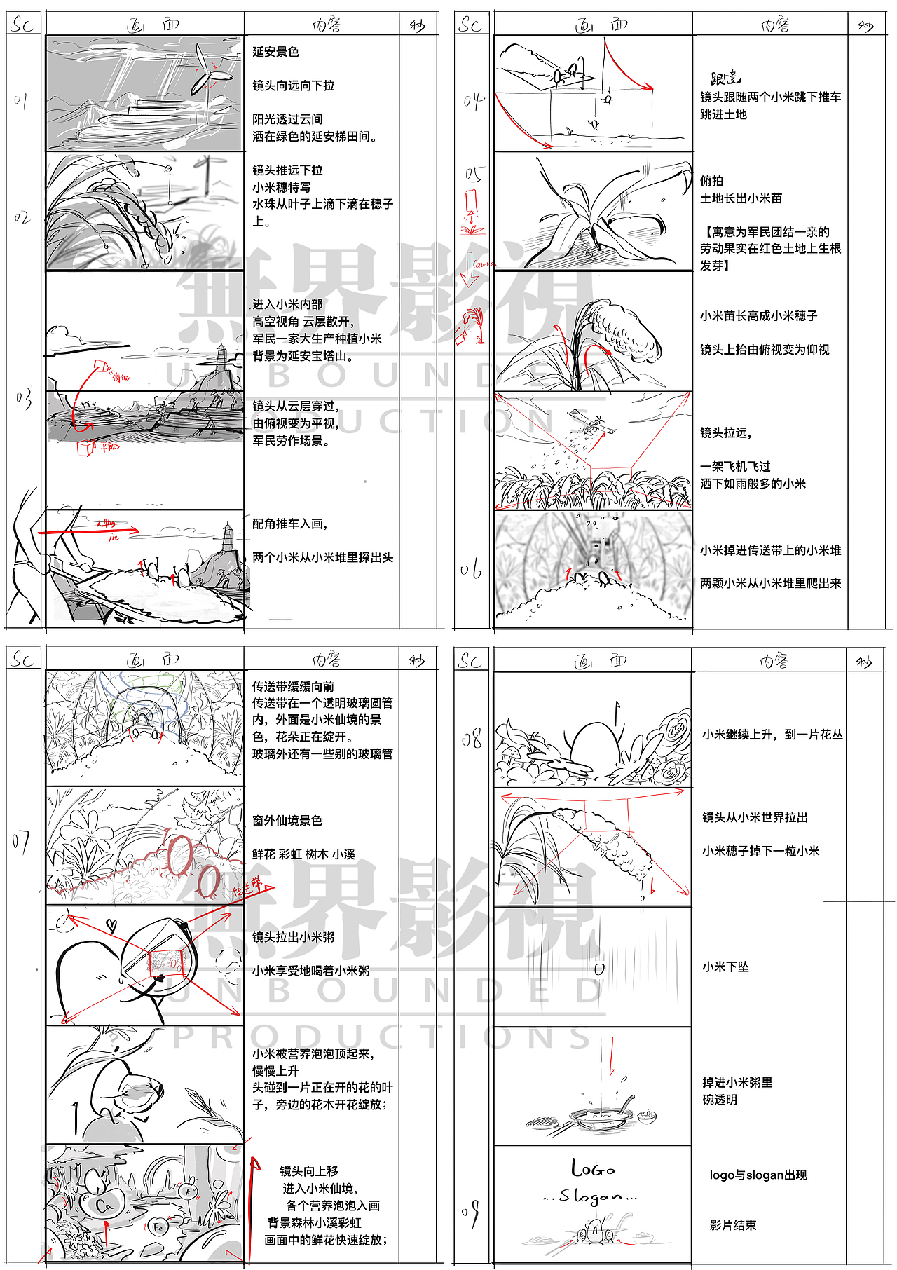 “陕西好粮油.延安小米”品牌广告（图ZMjc5Njc5OTA0） - 动画/影视 - 站酷设计师无界影视原创素材 - 站酷ZCOOL