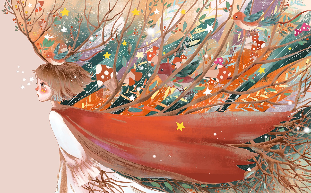 万物生长（图ZMTM5NDkwMTI4） - 绘本 - 站酷设计师异耳兔原创素材 - 站酷ZCOOL