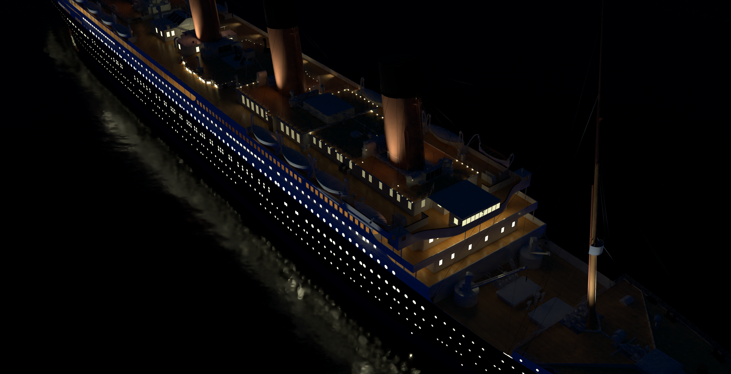 泰坦尼克号3D模型 - TurboSquid 1050290