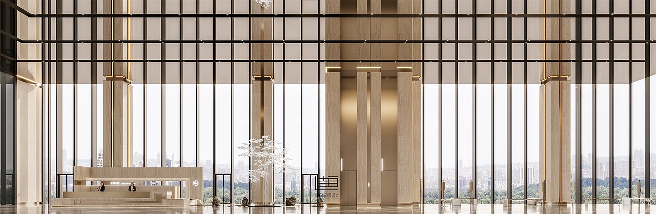 金该表现 | 招商办公设计表现