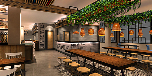 张家姐湘菜品牌设计-vi/文化/空间-深圳餐谋长品牌策划公司新案例（图ZNjcxNzkyODA=） - 家装设计 - 站酷设计师餐谋长策划原创素材 - 站酷ZCOOL