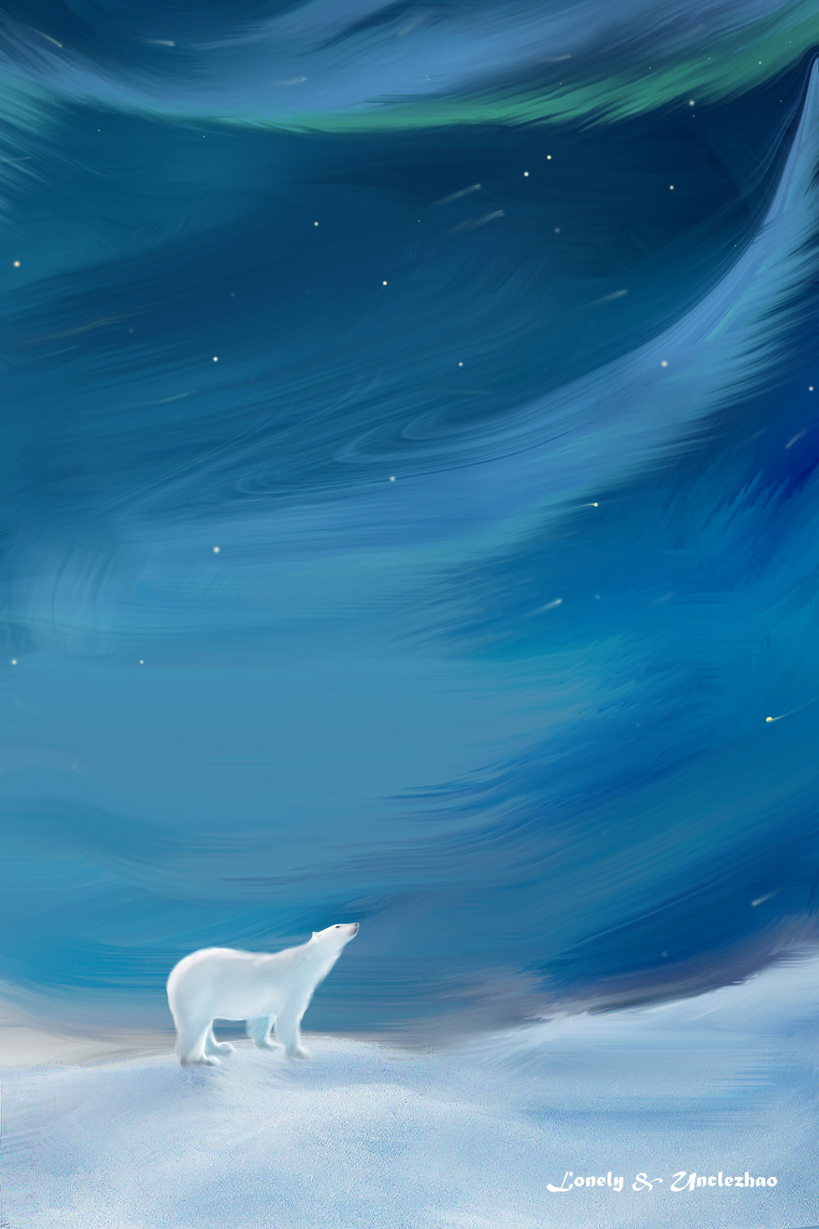 lonely|插画|插画习作|mason_0525 - 原创作品 - 站酷 (zcool)