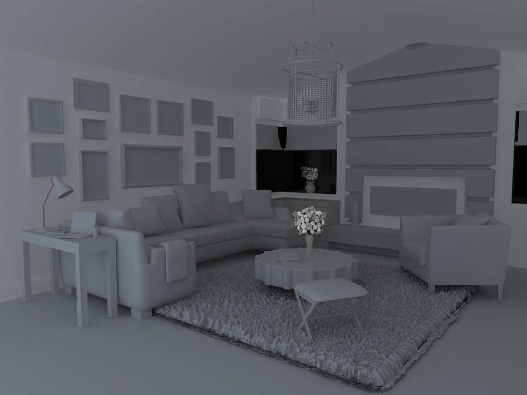 三维建模设计-室内设计