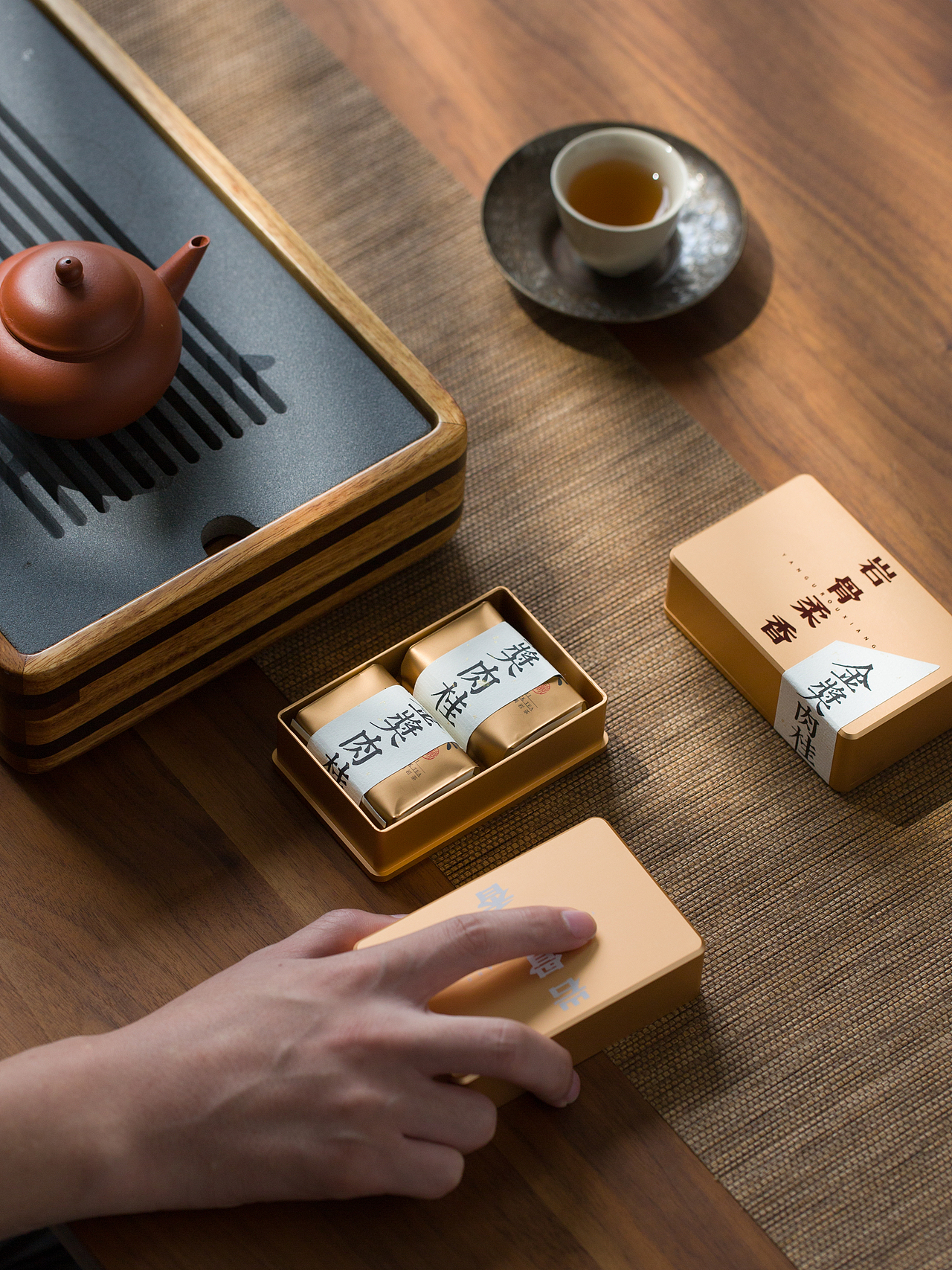 茶叶包装盒金属茶叶盒（图ZMjAzMDE5MjI0） - 产品摄影 - 站酷设计师观以传媒原创素材 - 站酷ZCOOL