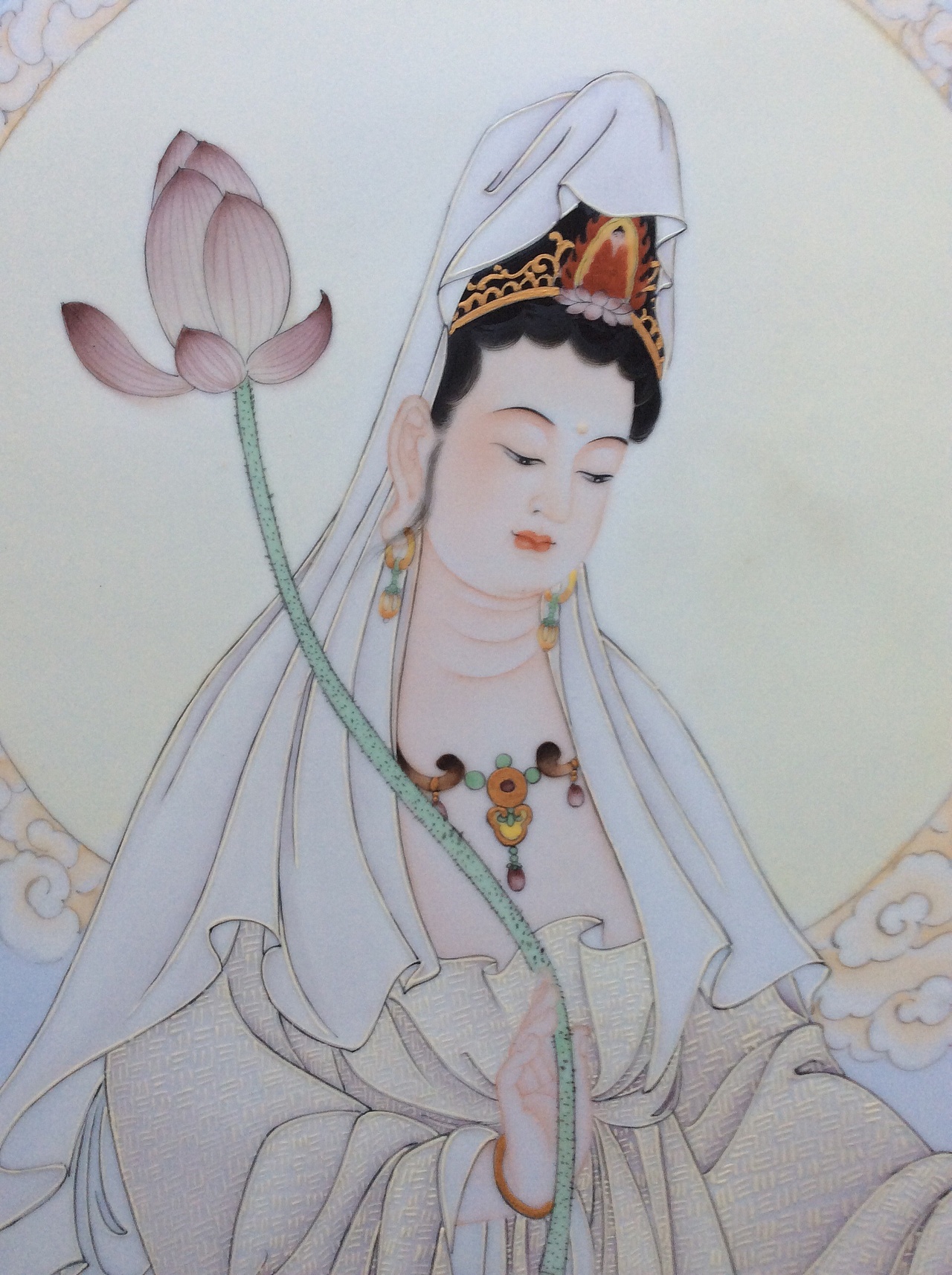 釉上新彩南无观世音系列