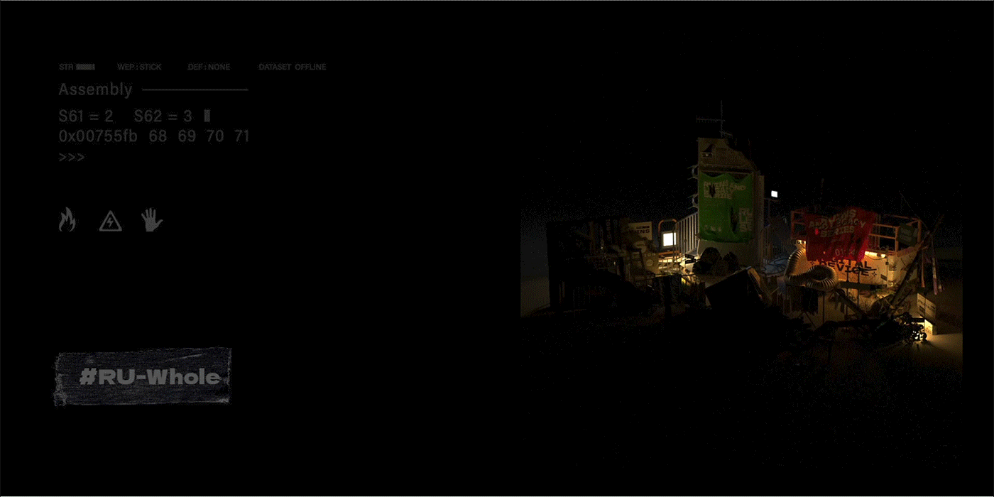 荒構系列 Ruins Structure Poster