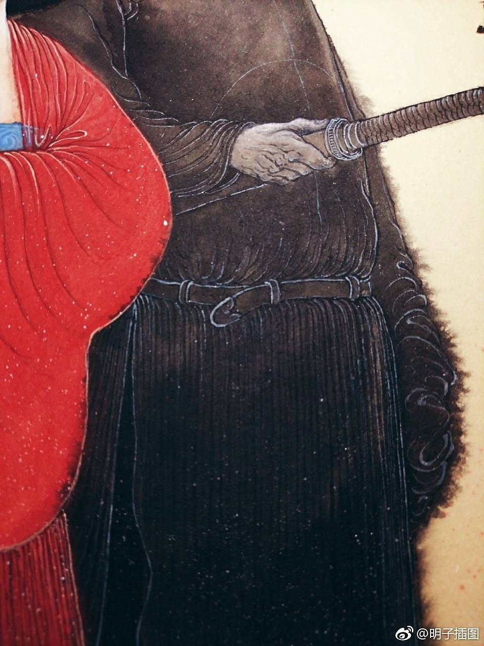 影子（图ZMTA4MzE4MDI0） - 绘画 - 站酷设计师明子水墨奇幻世界原创素材 - 站酷ZCOOL