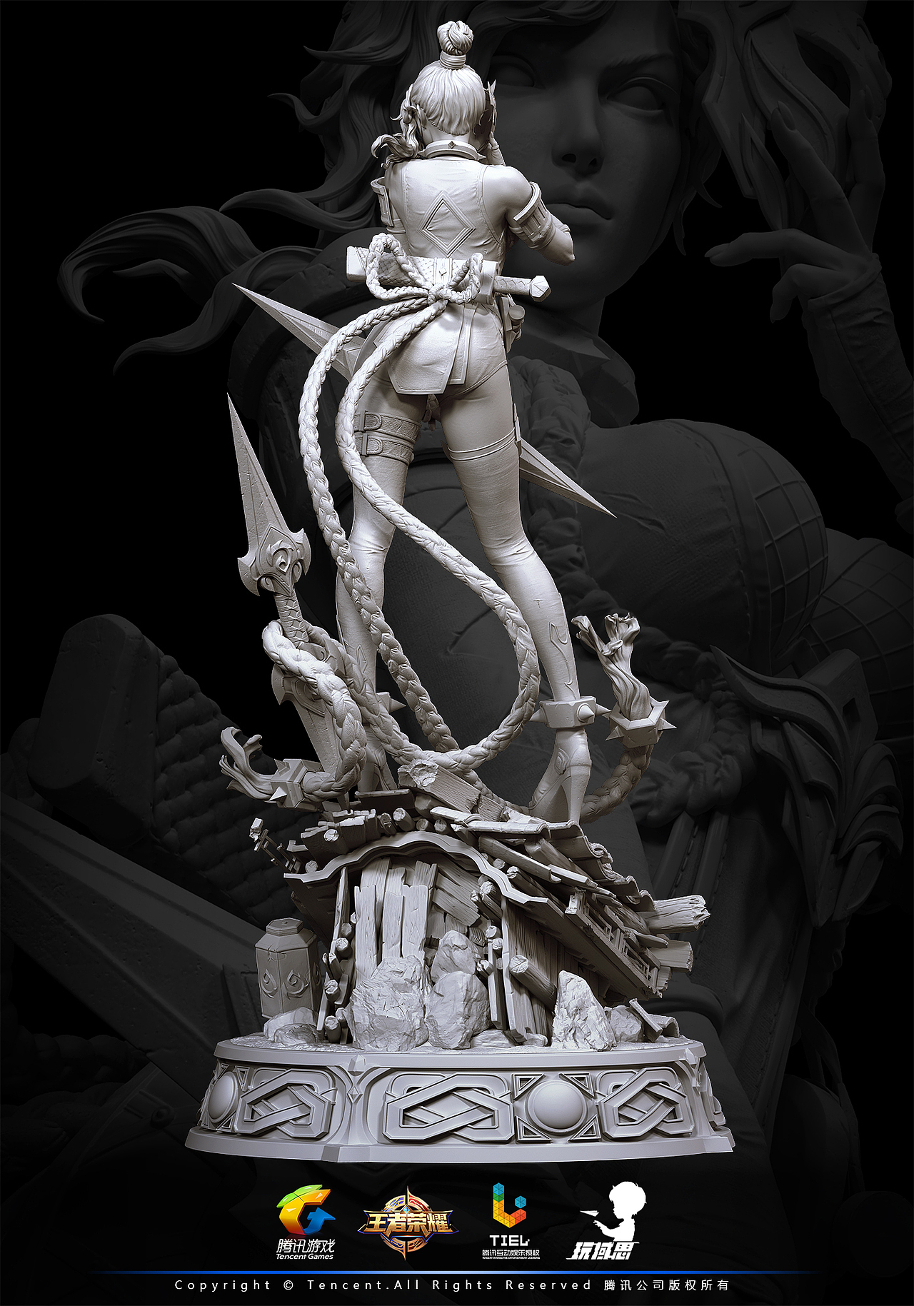 王者荣耀之阿珂篇:信念之刃 致命风华