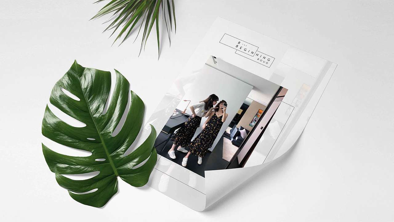 【品牌设计】— BBeginning Rouo丨服装品牌设计（图ZMTYxMjgzMjUy） - 品牌 - 站酷设计师cRayOn丶屿原创素材 - 站酷ZCOOL