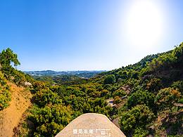 阳台山自然耕地保护区全景拍摄