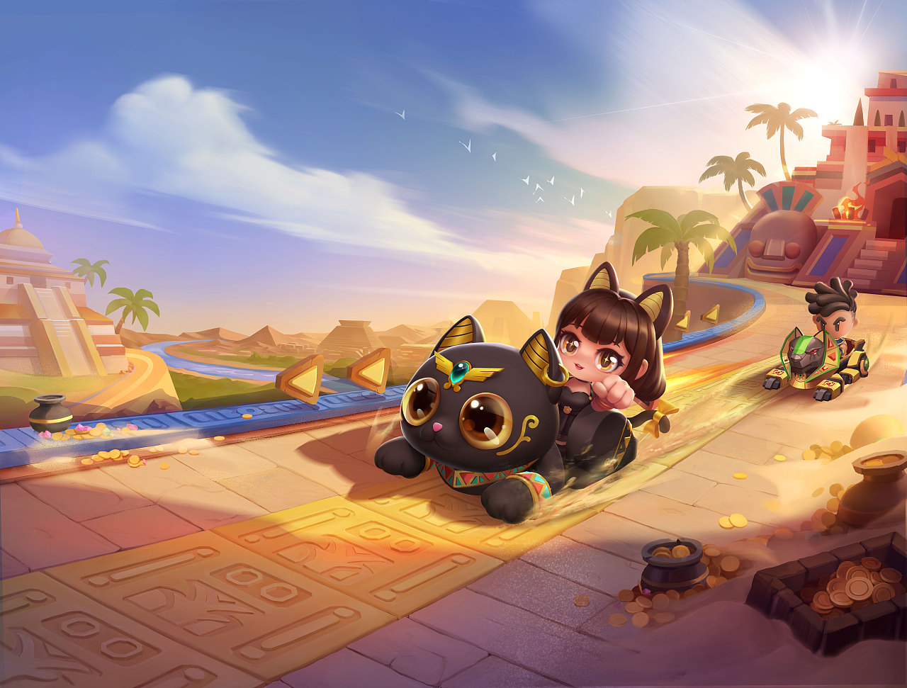 2021牛气冲天（图ZMjQyMDcwNTUy） - 游戏原画 - 站酷设计师o瓦斯o原创素材 - 站酷ZCOOL