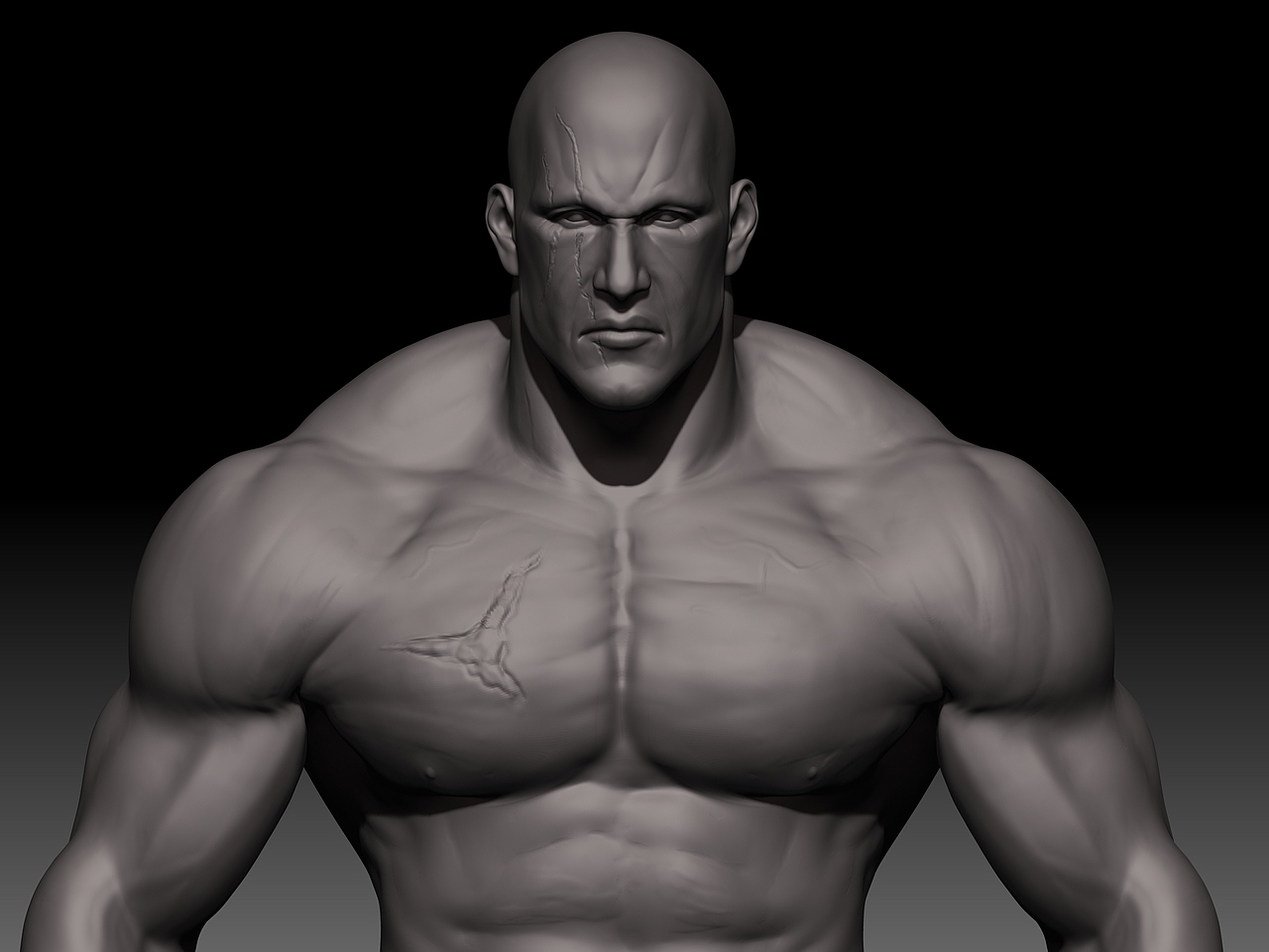 纹身肌肉男（图ZMjcyNjQ2MTUy） - 人物/生物 - 站酷设计师龙默默原创素材 - 站酷ZCOOL