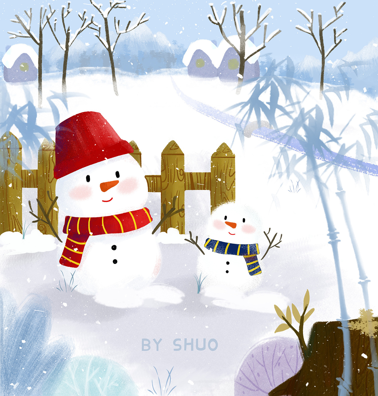 小孩子冬季滑雪玩雪矢量图片免费下载 - 觅知网