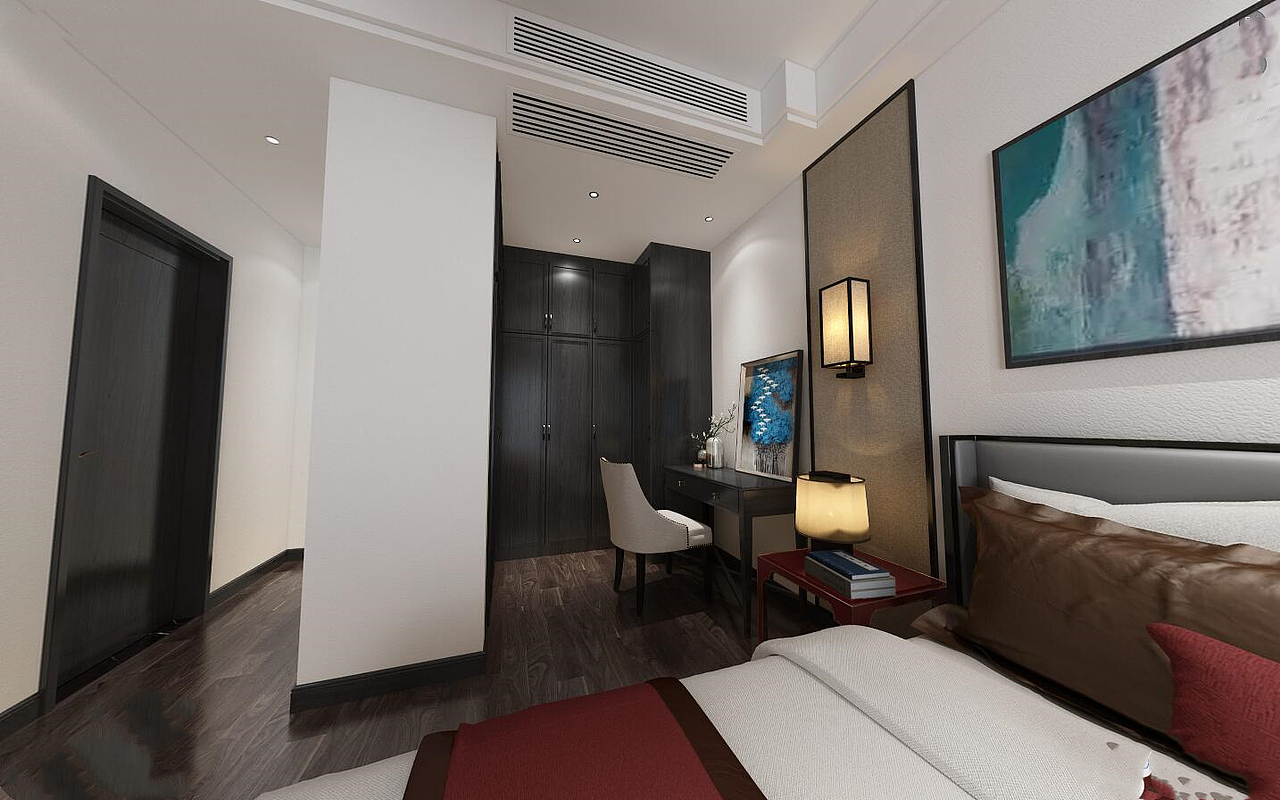 龙湖开元260㎡新中式风格装修案例