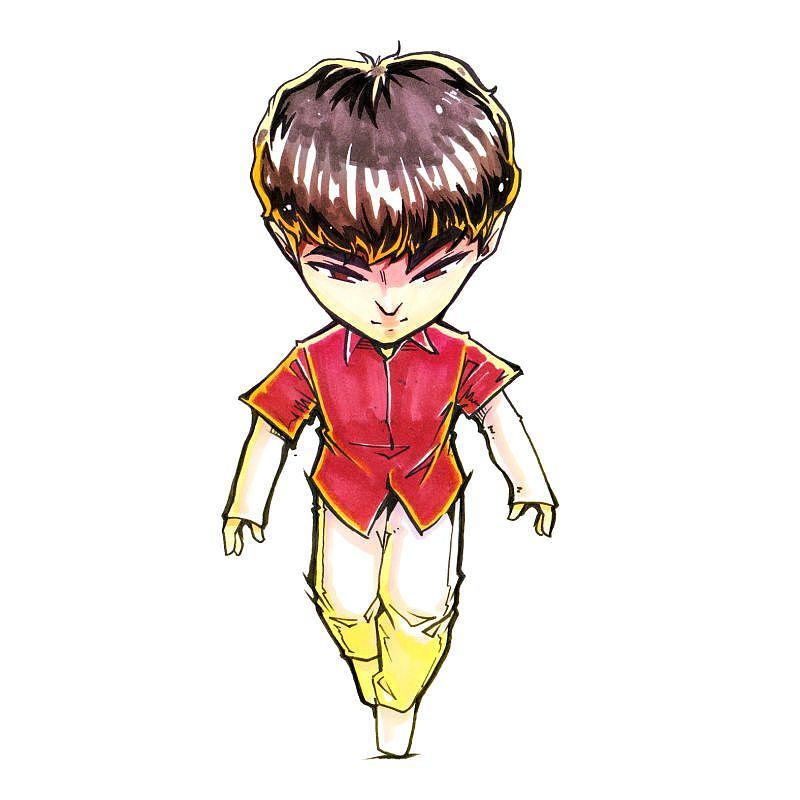 2019的夏天，这街2队长选手同人图，发上来纪念下（图ZMTkwOTY4NDYw） - 新锐潮流插画 - 站酷设计师闹闹君原创素材 - 站酷ZCOOL