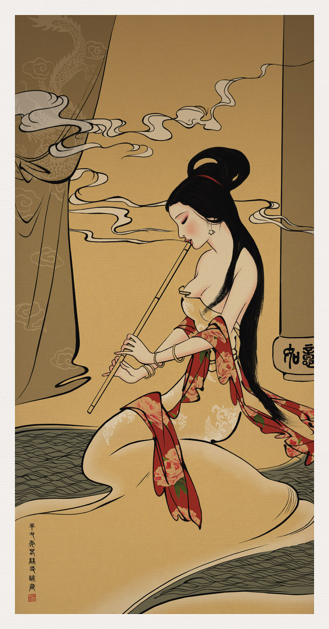 借问汉宫谁得似?可怜飞燕倚新妆。