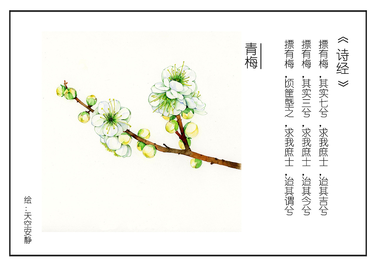 诗经更新（图ZMTUzNDIyMjg0） - 创作习作 - 站酷设计师天空安靜原创素材 - 站酷ZCOOL