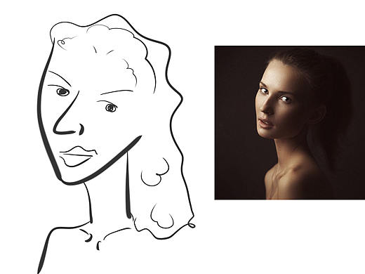 簡易藝術頭像（一）（個人主頁-ZNDQ2NzA2NzI=） - 新銳潮流插畫 - 站酷設計師智一幾原創(chuàng)素材 - 站酷ZCOOL