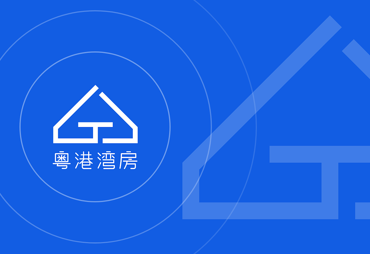 粤港湾房LOGO设计（图ZMTc5NTY0MDky） - Logo - 站酷设计师大江东去流山河原创素材 - 站酷ZCOOL