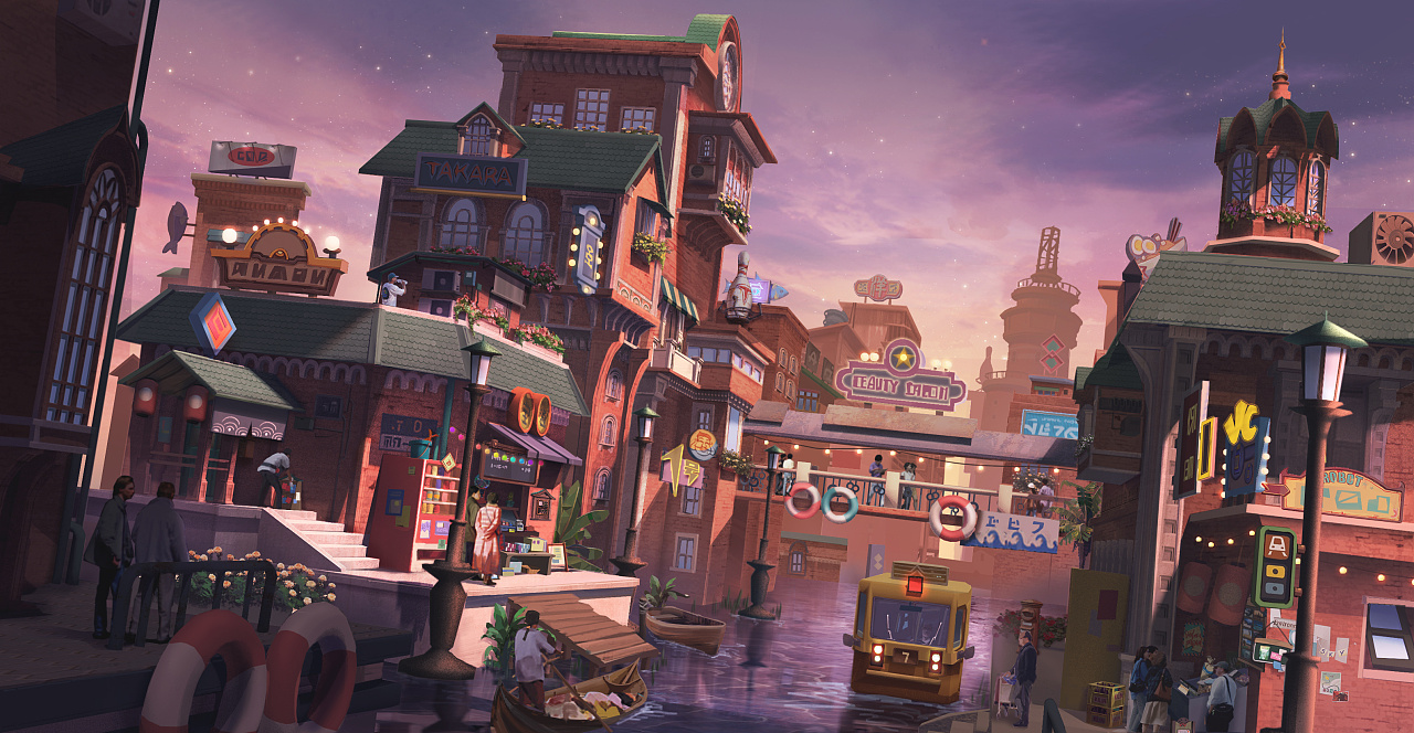 水城|插画|游戏原画|blacksheepi - 原创作品 - 站酷 (zcool)