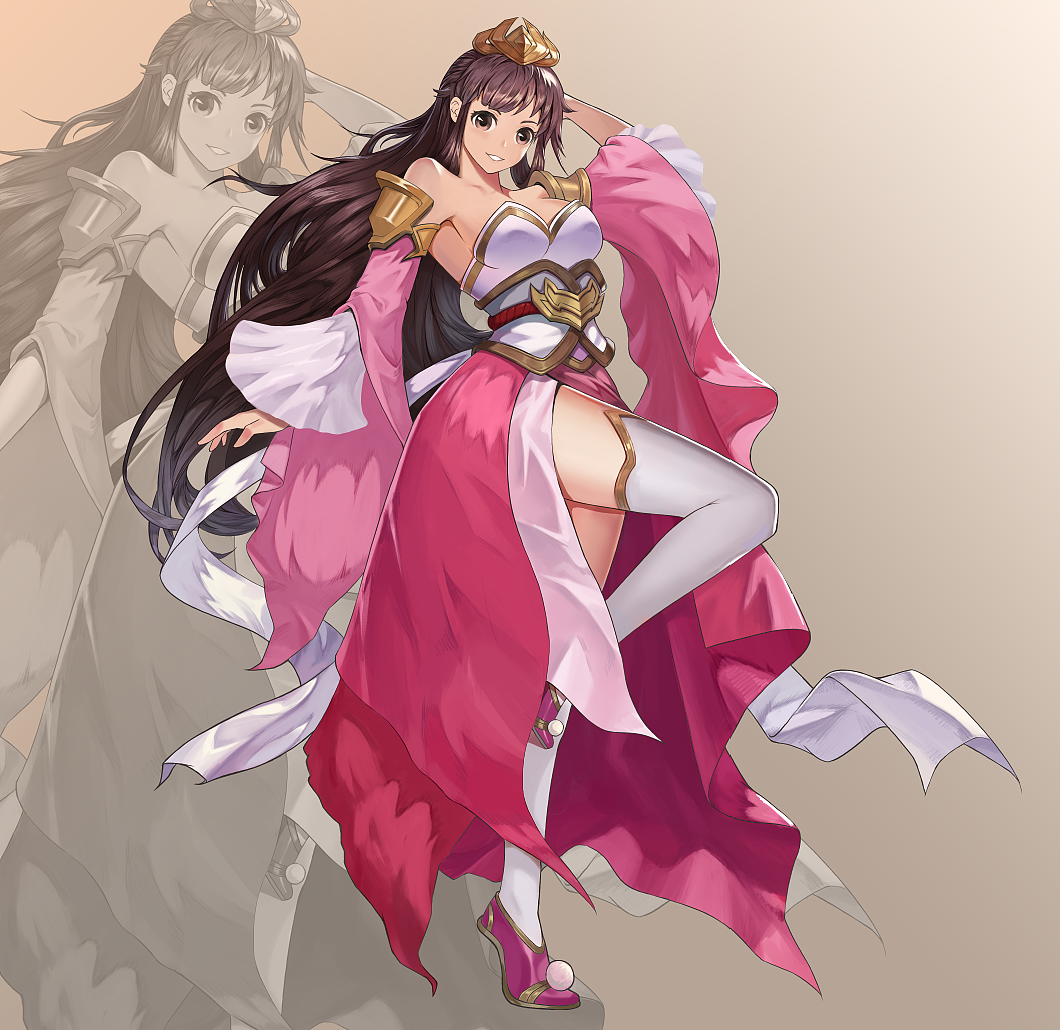 国风|插画|游戏原画|勤劳的大头皮鞋 - 原创作品 - 站酷 (zcool)