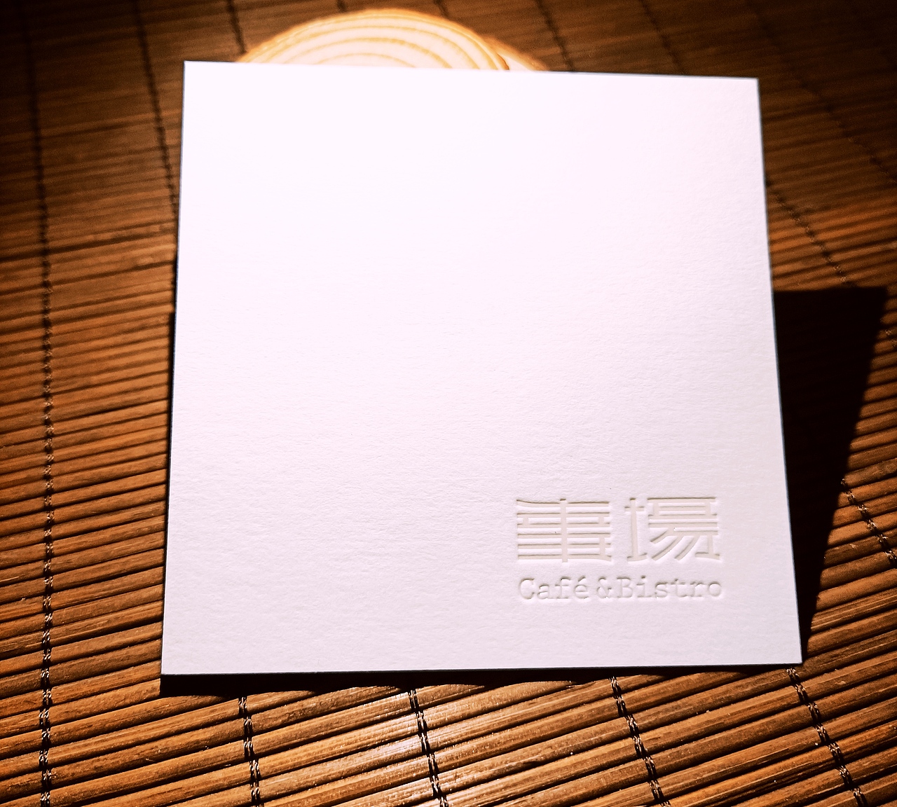 凸版吸水纸杯垫个性创意咖啡杯垫活版印刷凹印吸水纸杯