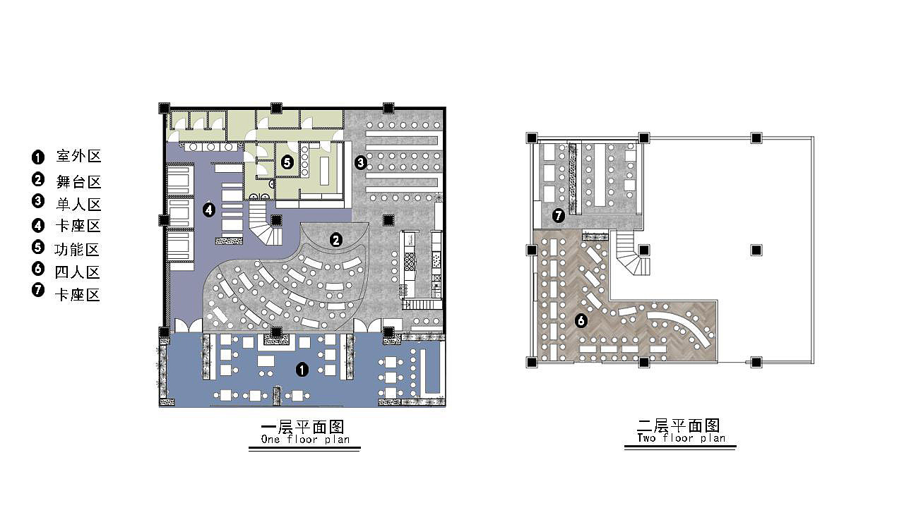 木屋烧烤平面布置图