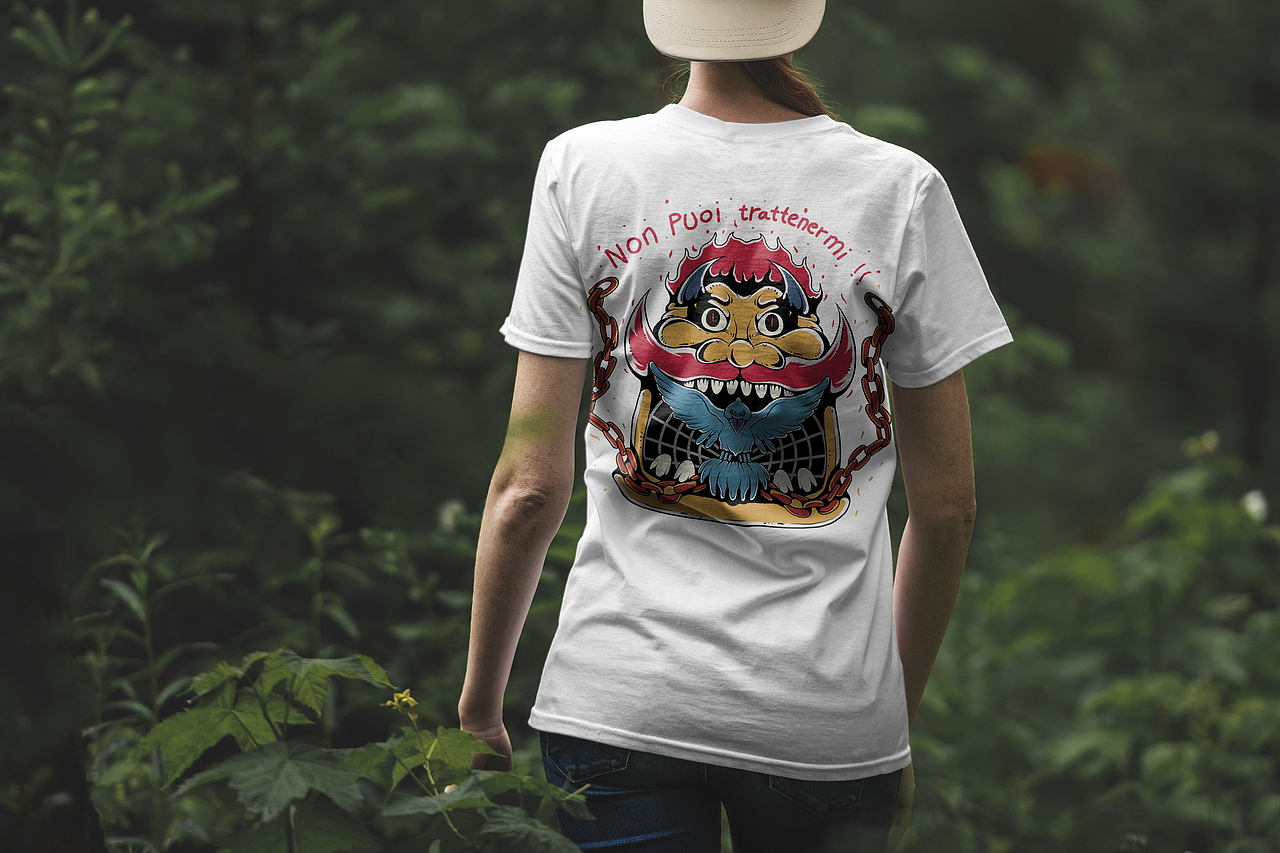 Non puoi trattenermi !! --潮流T恤设计--