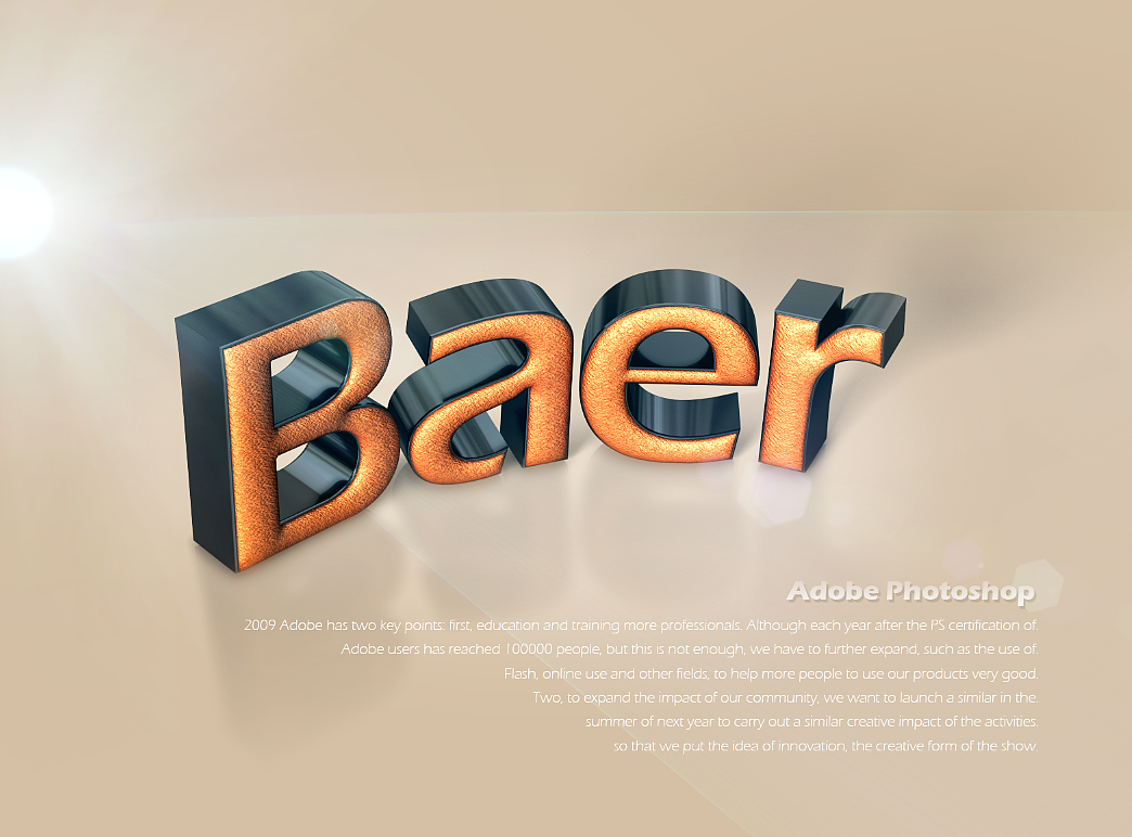 3D Bold Text（图ZMzU1MDYzMzY=） - 其他平面 - 站酷设计师YouAFu原创素材 - 站酷ZCOOL
