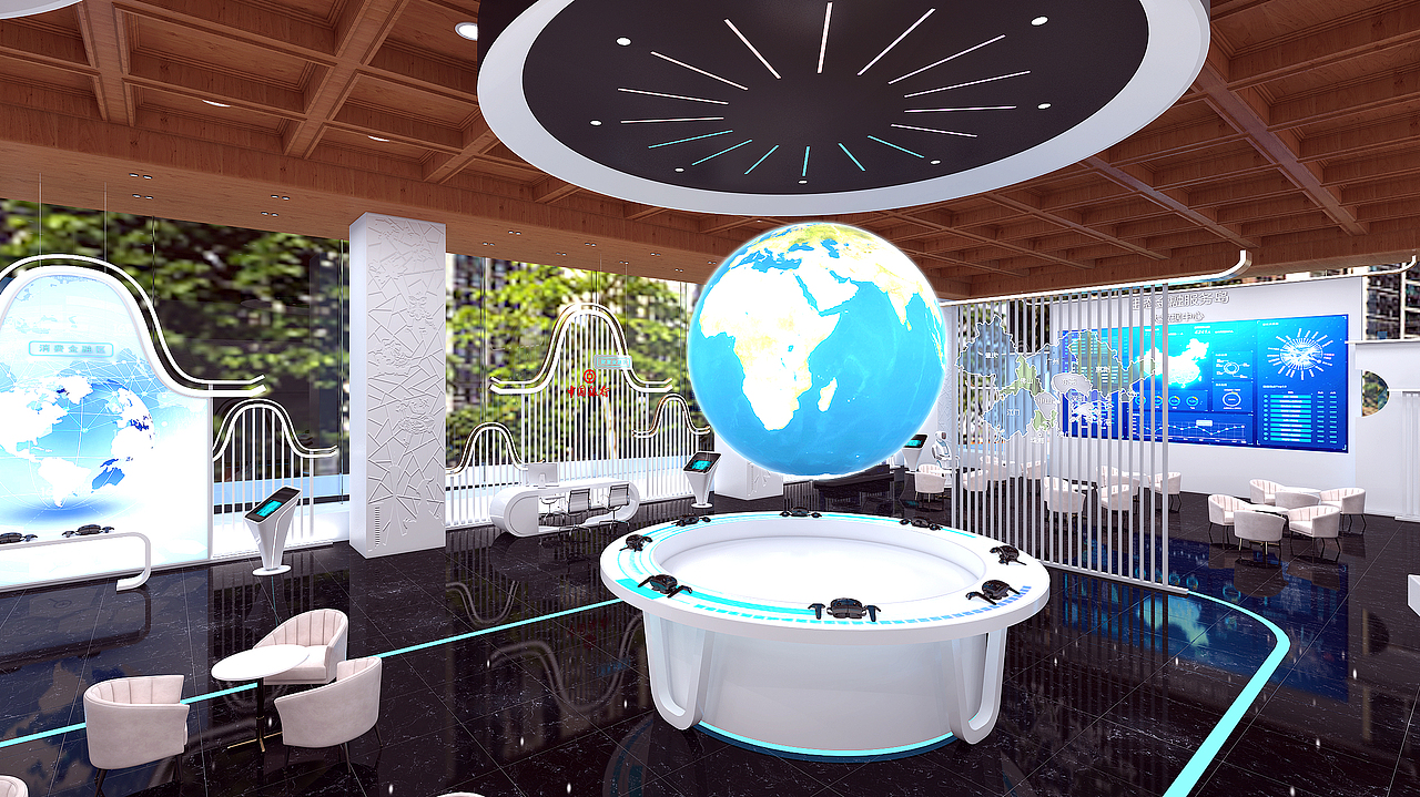 中国银行智慧展厅设计2020-05-24（图ZMjI1NTYwMjY0） - 其他三维 - 站酷设计师幸运飞歌原创素材 - 站酷ZCOOL