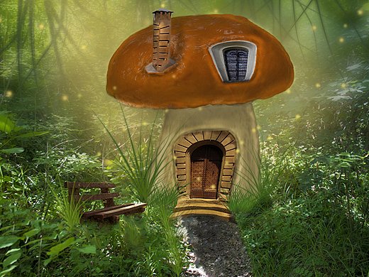 蘑菇童话城堡(上)