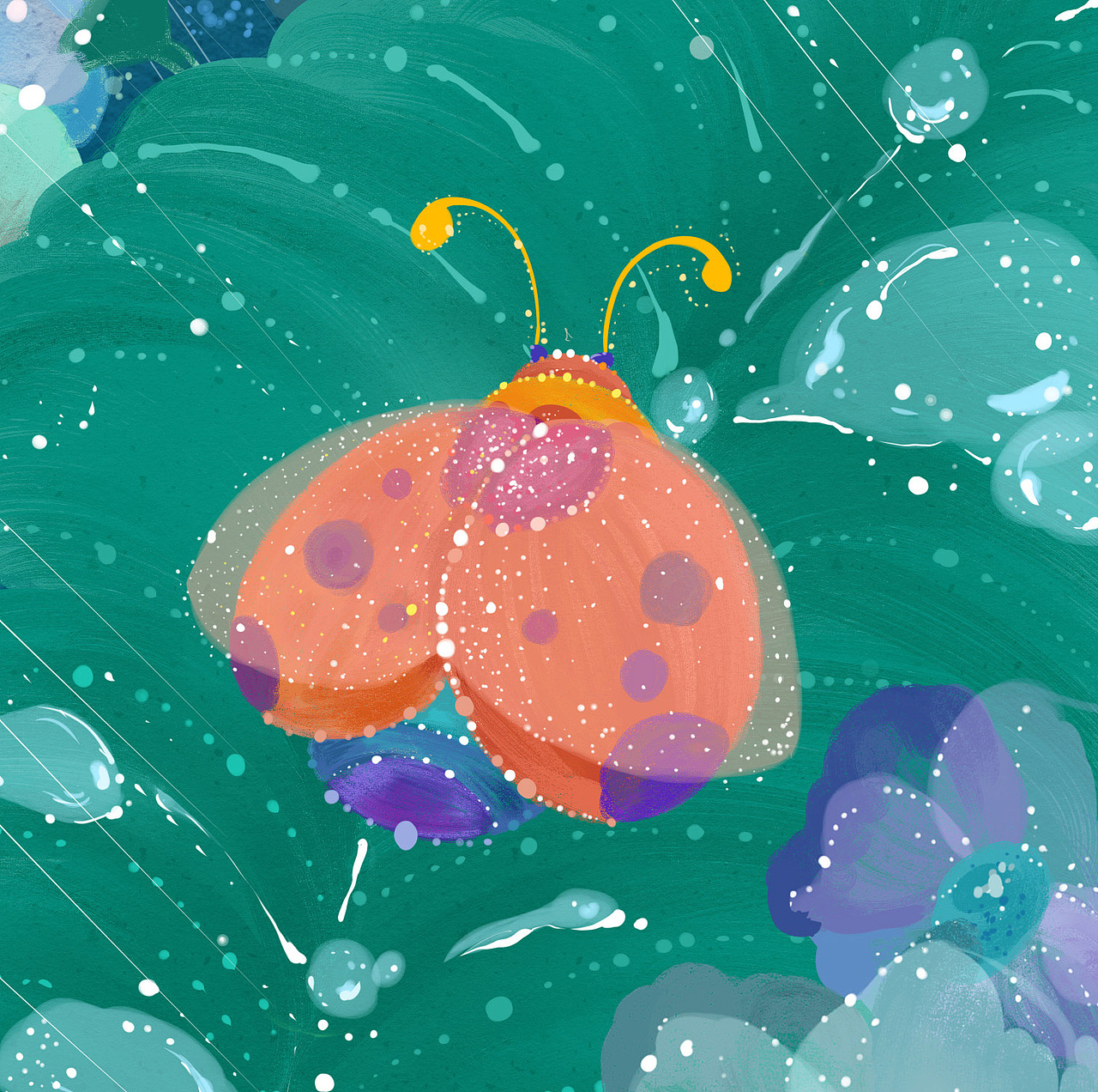 知时节——部分作品（图ZMTYxMjMzMzA0） - 商业插画 - 站酷设计师一个小小坤原创素材 - 站酷ZCOOL