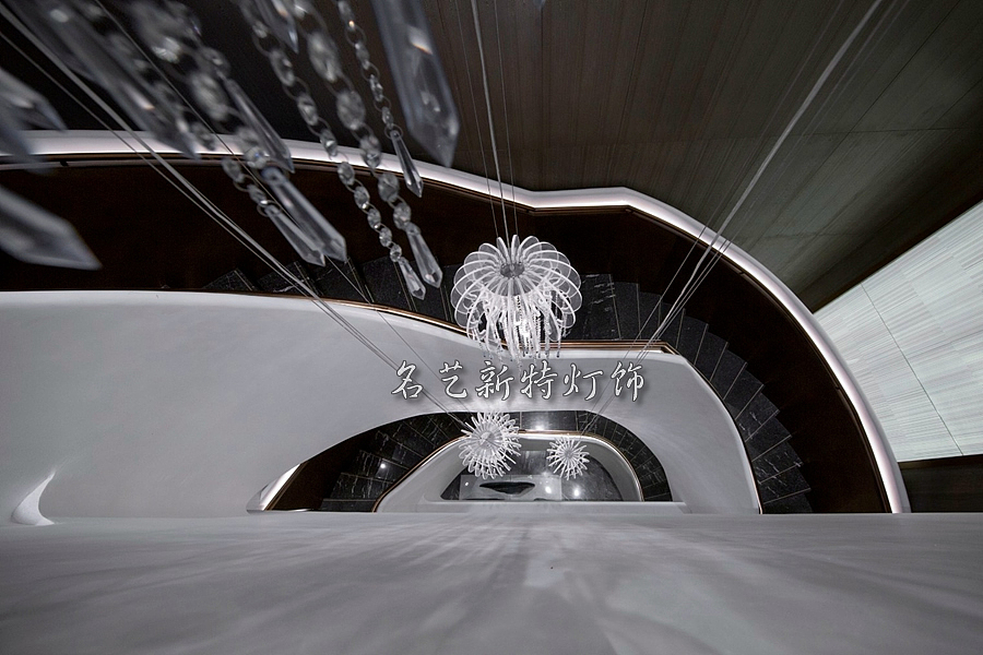 艺术水母装饰吊灯定制