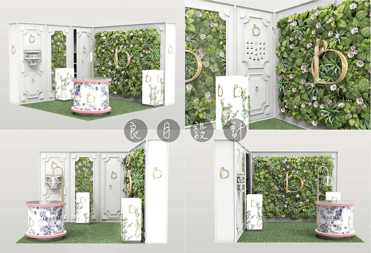 資深堂 碧麗妃臨時展店設計