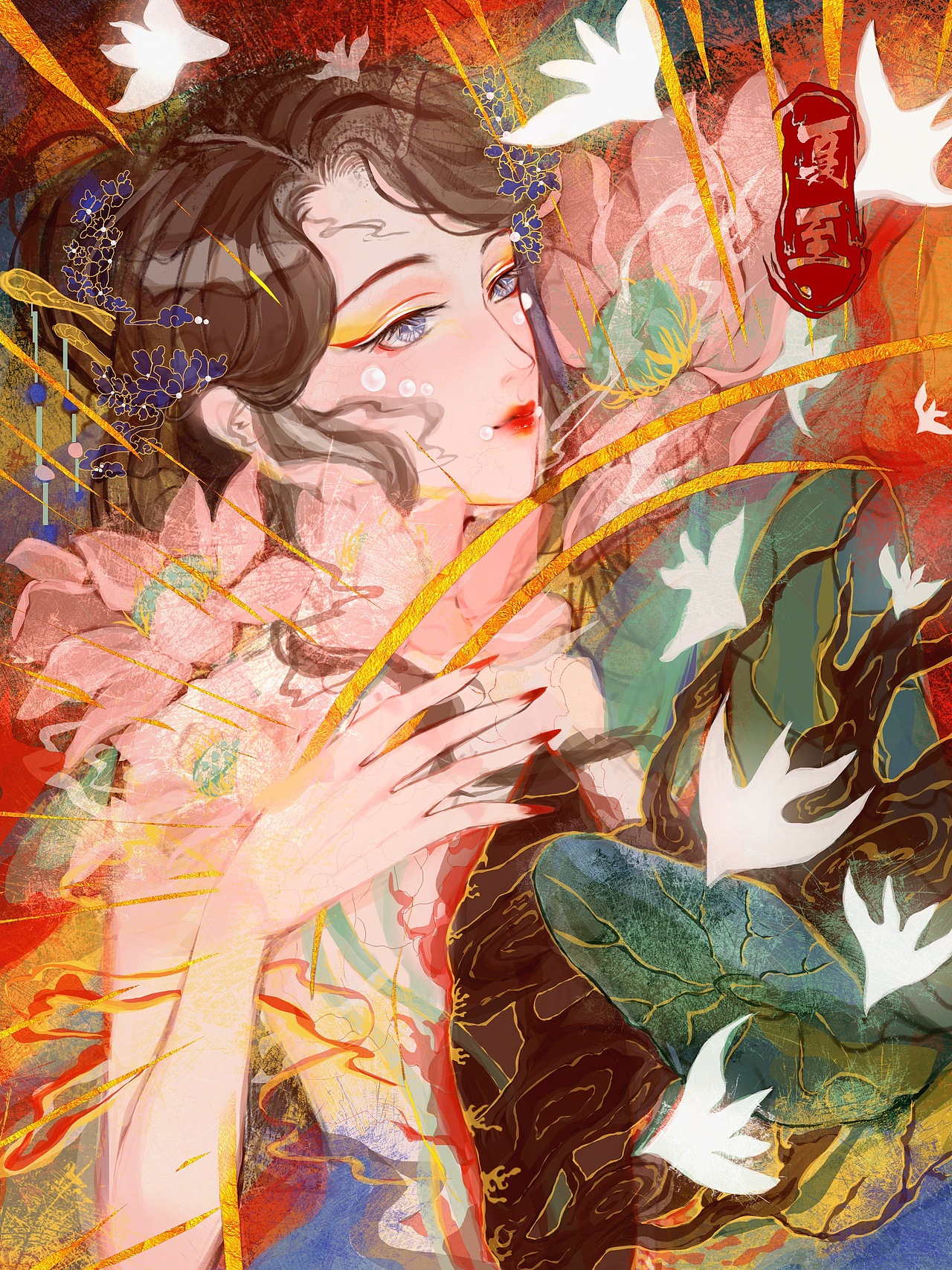 二十四节气拟人系列（图ZMjk3NTI2MTIw） - 创作习作 - 站酷设计师彬鯕鱗w原创素材 - 站酷ZCOOL